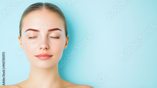 Illustration of the process of mandelic acid reducing the appearance of fine lines and wrinkles photo