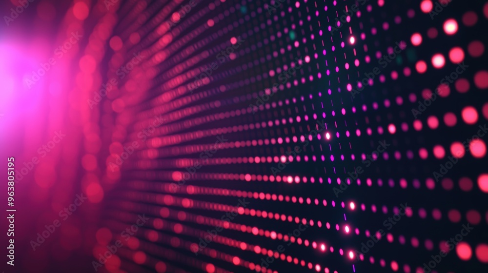 Abstract pink and purple lights