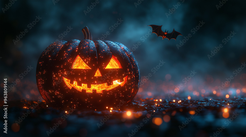 Naklejka premium ハロウィン