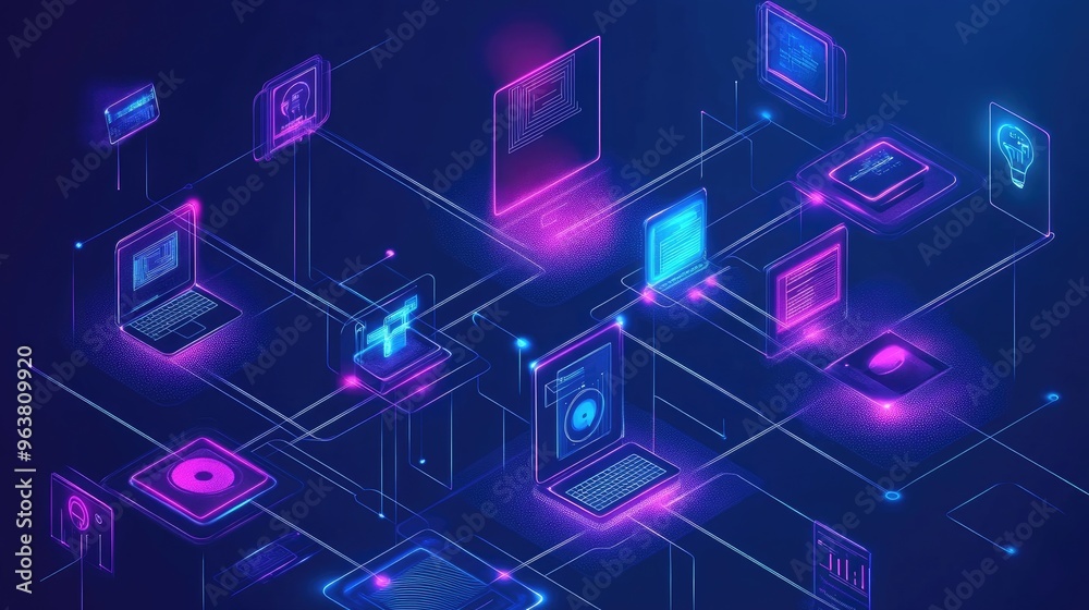 Communication technology , smart connection and network technology concept, using connective device to connect to the secured internet network Communication technology , smart connection and network technology concept, using connective device to connect to the secured internet network
