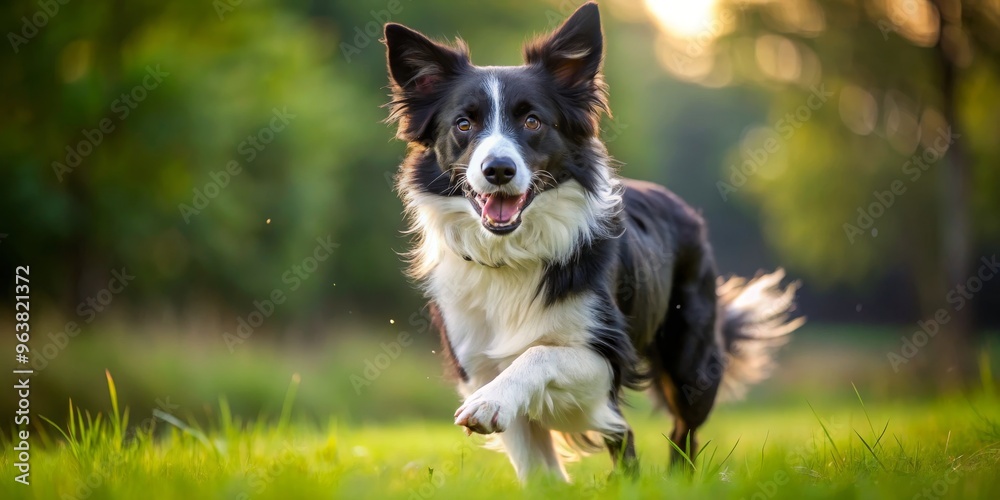 Border Collie Running in Green Field, Happy Dog, Dog Photography, Pet Portrait ,border collie, dog, pet Border Collie Running in Green Field, Happy Dog, Dog Photography, Pet Portrait ,border collie, dog, pet