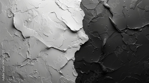 Modern black and white background capturing contemporary simplicity and elegance for versatile design applications. Sleek design concept