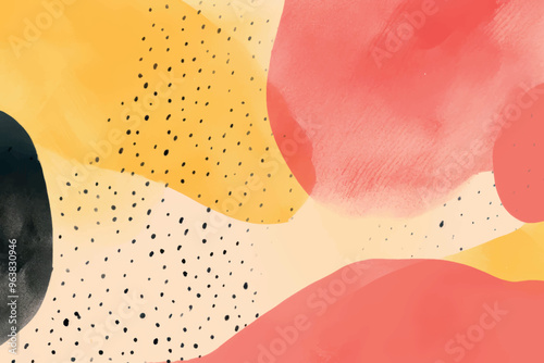 Colorful abstract patterned background, digital art illustration.