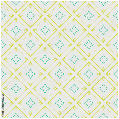 Abstract ethnic rug ornamental seamless pattern.Perfect for fashion, textile design, cute themed fabric, on wall paper, clothes patterns,wrapping paper and home decor.Vector graphics for design.