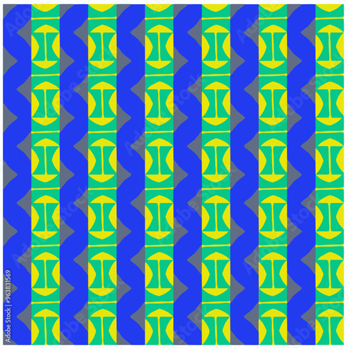 Abstract ethnic rug ornamental seamless pattern.Perfect for fashion, textile design, cute themed fabric, on wall paper, clothes patterns,wrapping paper and home decor.Vector graphics for design.