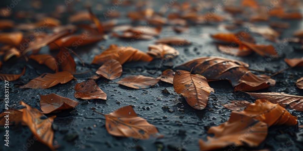 Example of dried leaf debris Example of dried leaf debris