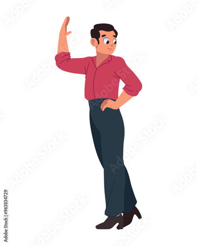spanish flamenco dancer man
