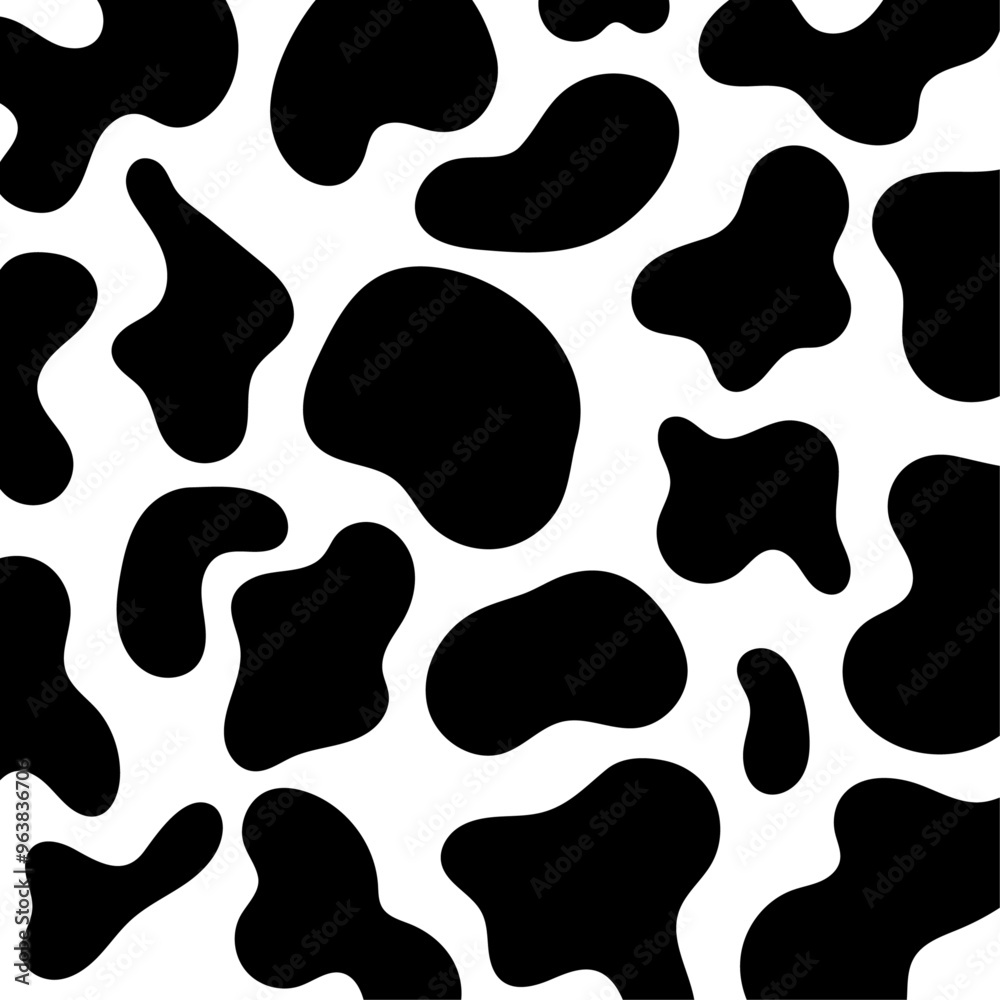 Cow print pattern animal seamless. Cow skin abstract for printing, cutting, stickers, stencils, web, cover, wall stickers, home decorate and more. Cow print pattern animal seamless. Cow skin abstract for printing, cutting, stickers, stencils, web, cover, wall stickers, home decorate and more.