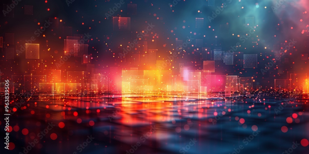 dark neon gradient, clean dark neon gradient, clean