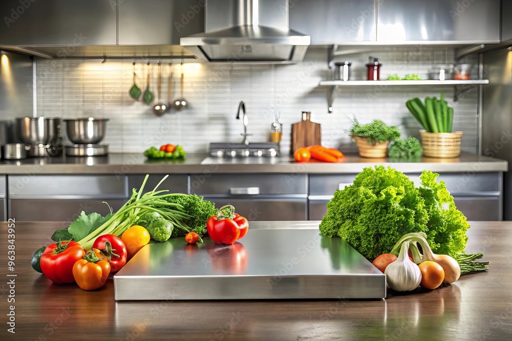 Cooking product podium display background Cooking product podium display background