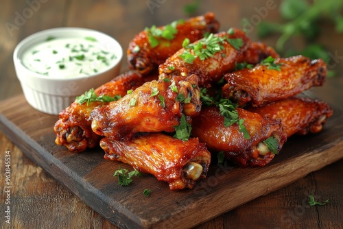 Buffalo wings, american buffalo wings, best-selling buffalo wings, popular buffalo wings, classic buffalo wings, spicy buffalo wings, buffalo wings food, buffalo wings photography, buffalo wings dish,