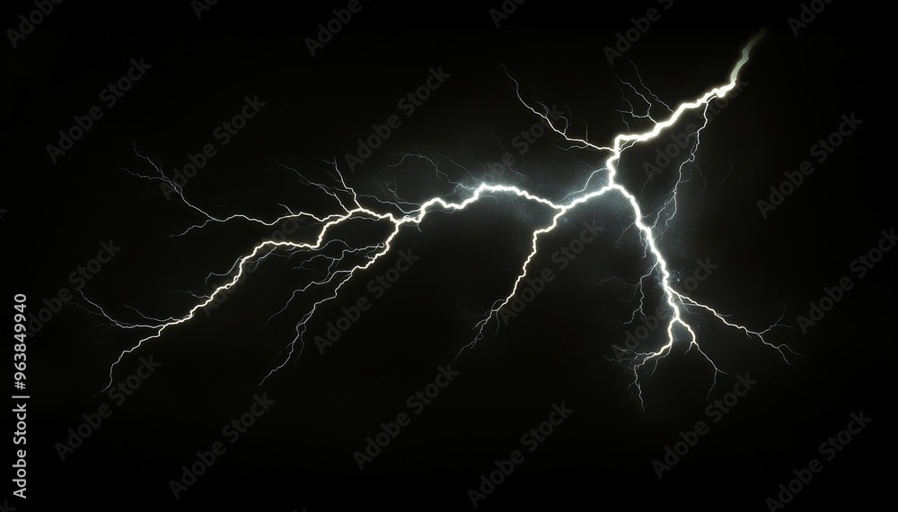 A striking image of lightning illuminating a dark sky, capturing the raw power and beauty of nature.