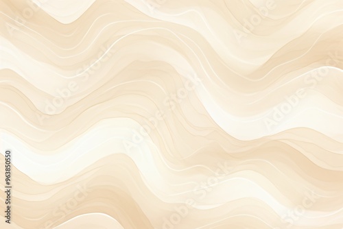 beige and white watercolor wavy lines background wallpaper