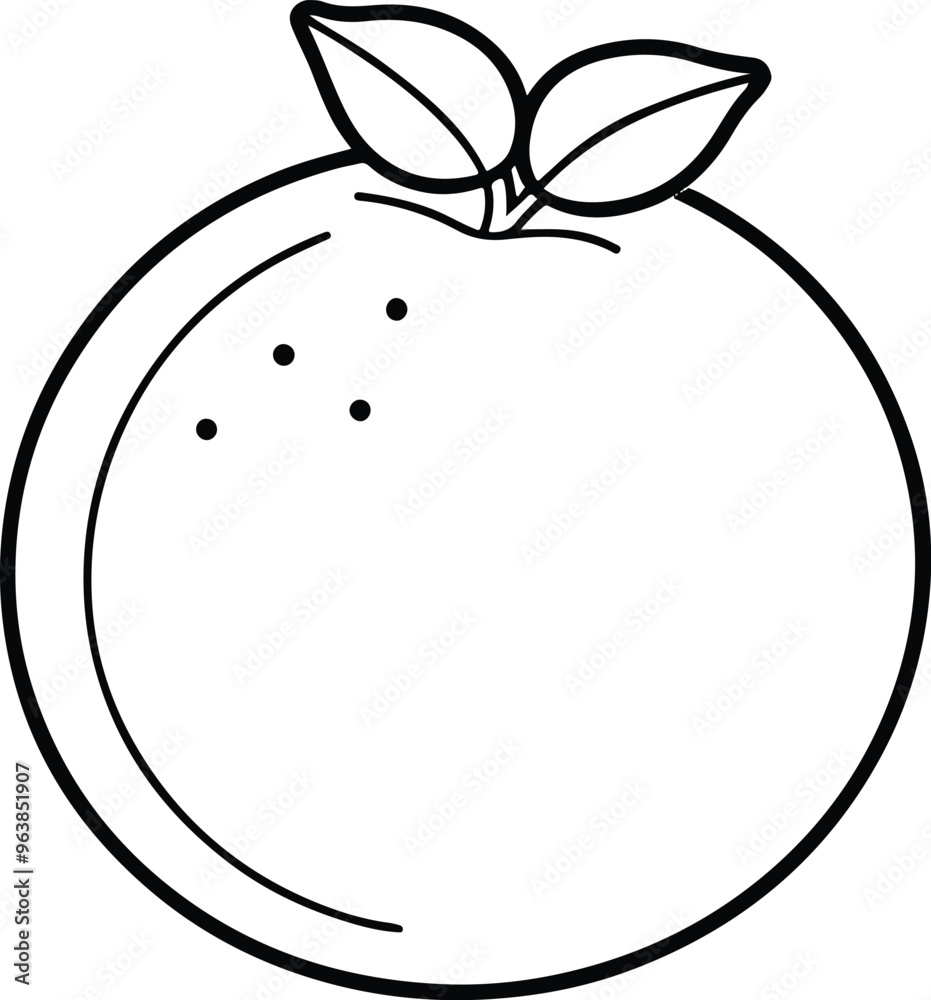 illustration of an apple isolated illustration of an apple isolated