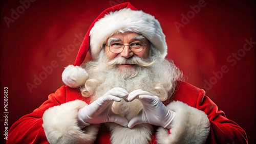 Santa Claus illustration. Santa Claus photography