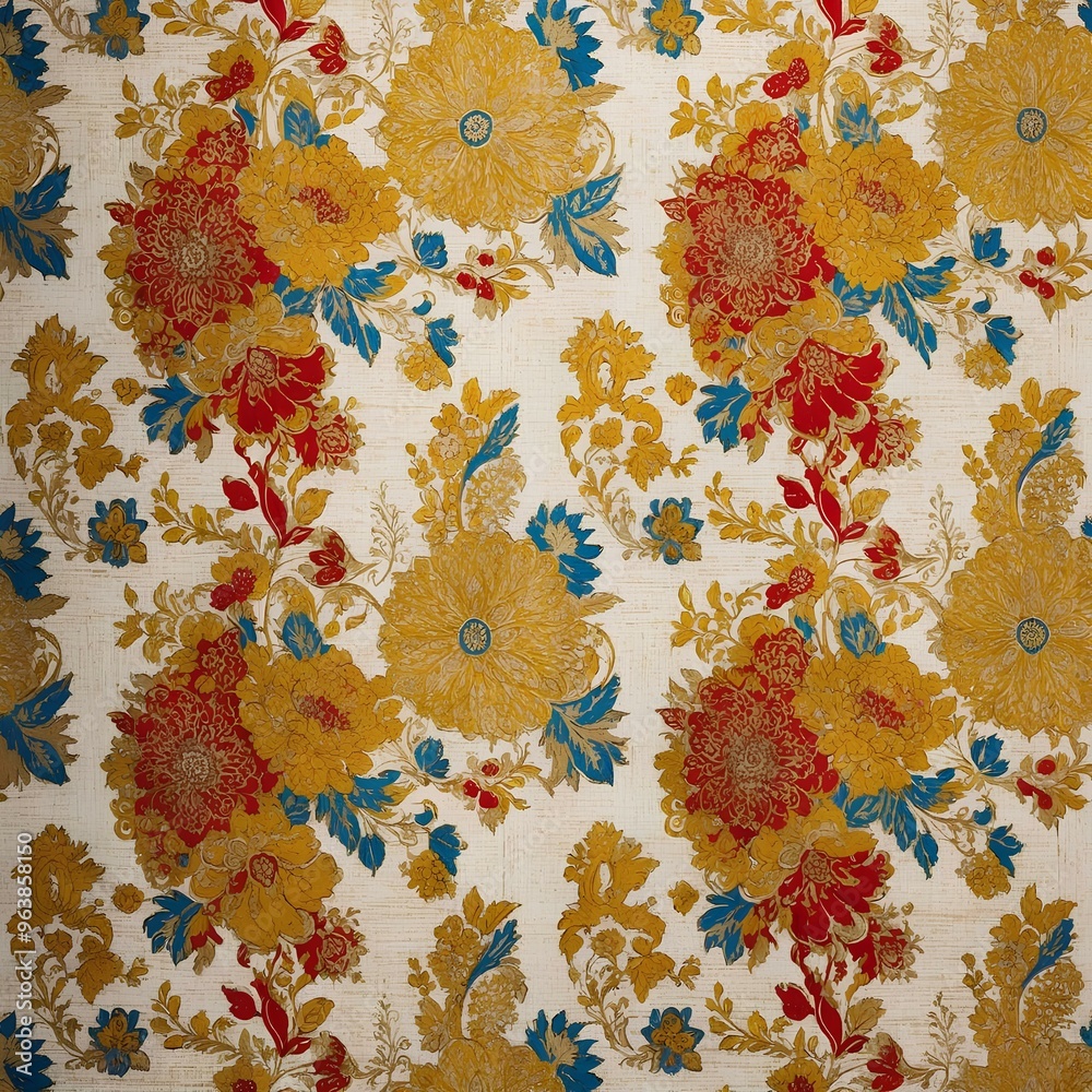 Sari pattern background Sari pattern background