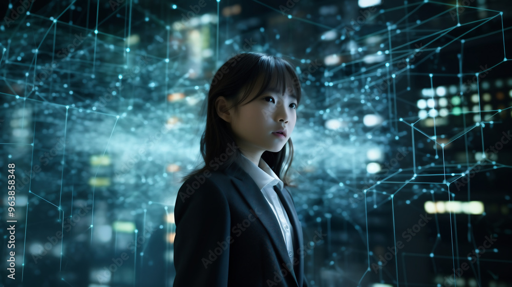 仮想空間ビジネス子供女性十三Generative AI 仮想空間ビジネス子供女性十三Generative AI