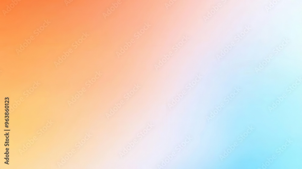Abstract Gradient Background with Orange Yellow and Blue Colors Abstract Gradient Background with Orange Yellow and Blue Colors