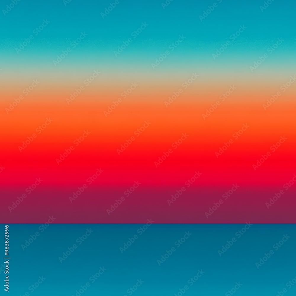 A tropical sunset gradient transitioning from vibrant turquoise to coral capturing the essence of a warm evening on a distant beach ideal for bold and energetic designs A tropical sunset gradient transitioning from vibrant turquoise to coral capturing the essence of a warm evening on a distant beach ideal for bold and energetic designs