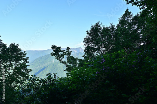 Mount. Tairappyou and Sennokura, Gunma, Japan photo