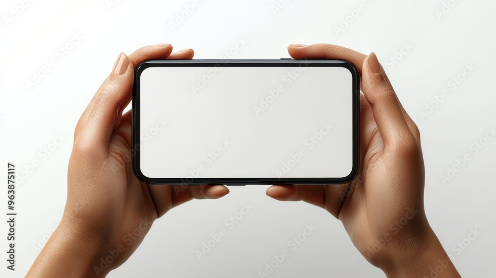 3d cartoon flexible hands hol3d smartphone with empty screen touchscreen technology business clip art isolate3d on white background 3d cartoon flexible hands hol3d smartphone with empty screen touchscreen technology business clip art isolate3d on white background