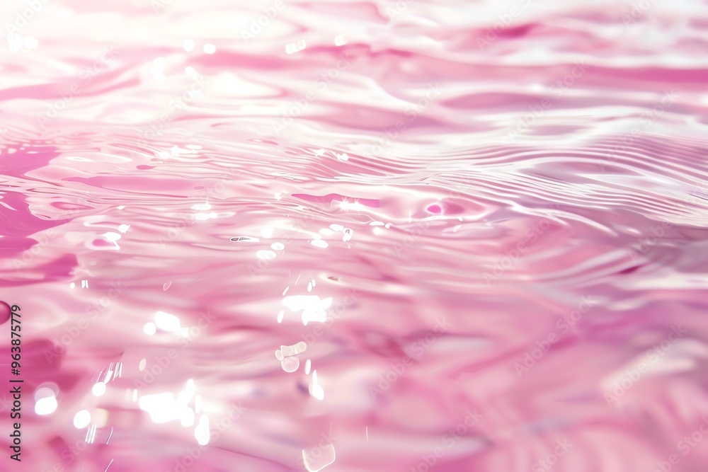 A serene close-up of rippling water in soft pink hues, reflecting light with gentle waves and sparkling highlights. A serene close-up of rippling water in soft pink hues, reflecting light with gentle waves and sparkling highlights.