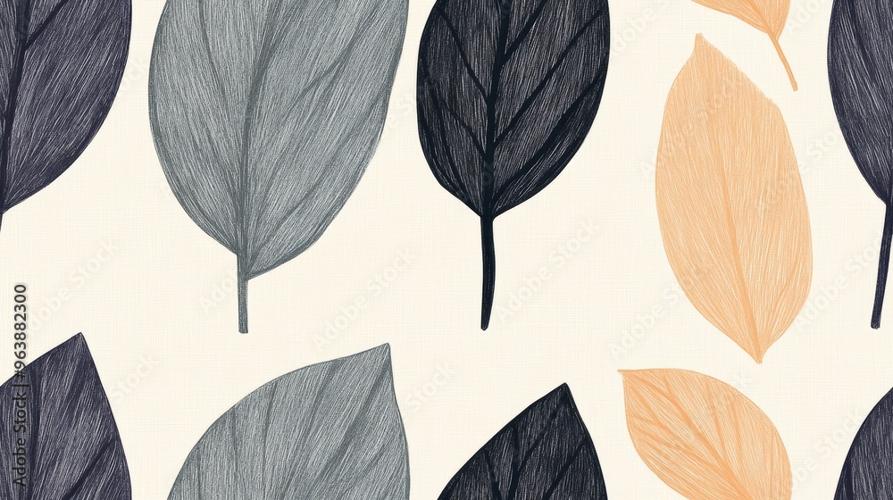 Obraz premium A floralinspired gradient transitioning from rich purple to deep green evoking the abstract beauty of blooming flowers perfect for natural or artistic projects