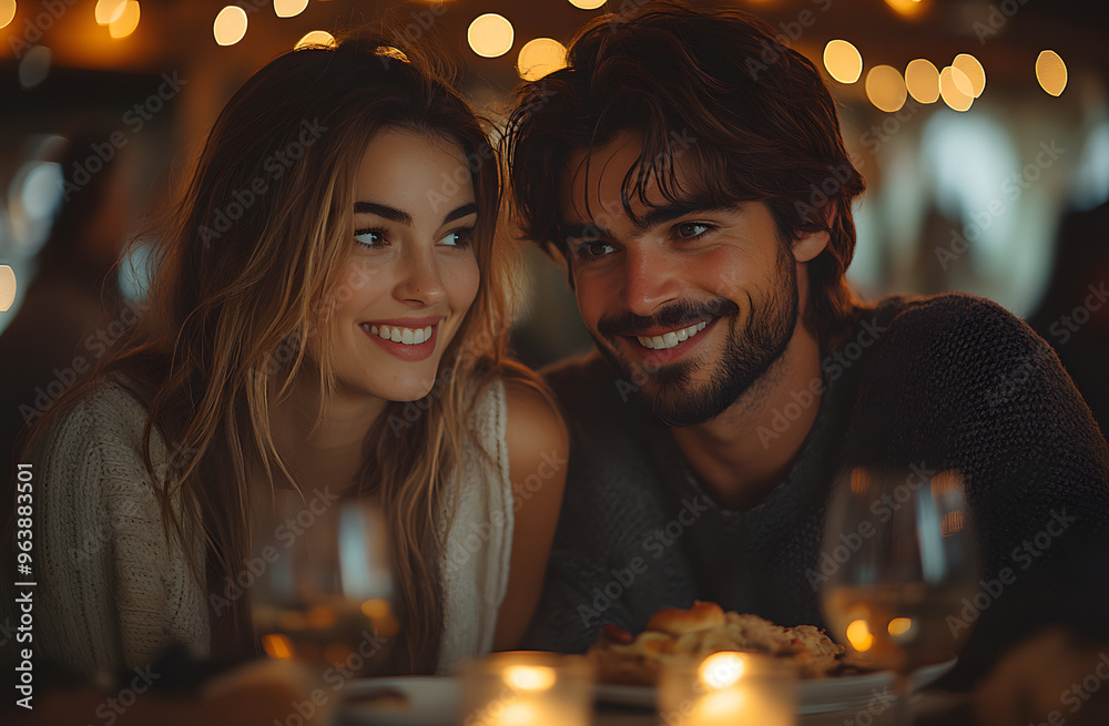 “Young Couple Enjoying Dinner at an Outdoor Table, Smiling Together”
“Young Couple Enjoying Dinner at an Outdoor Table, Smiling Together”