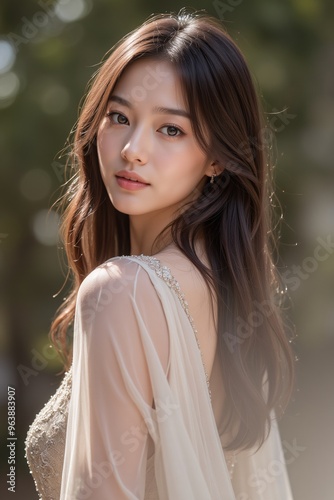 Beautyful woman model 