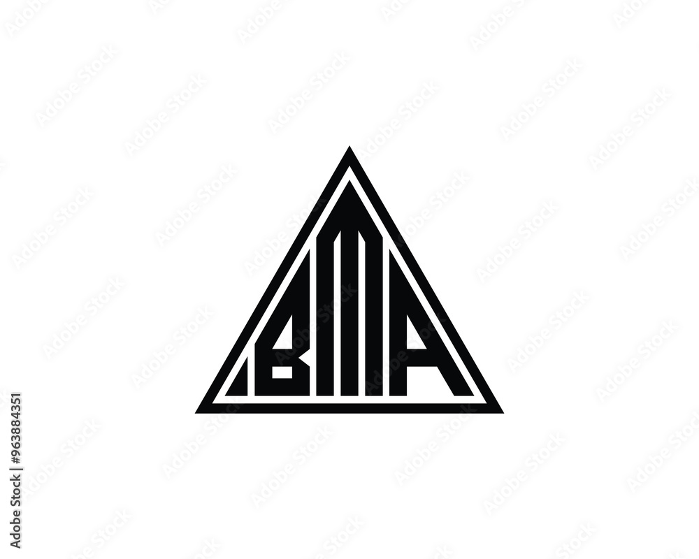 BMA logo design vector template. BMA BMA logo design vector template. BMA
