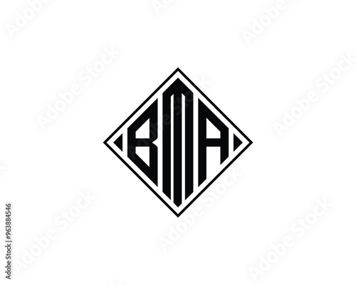 Free Download BMA logo design vector template. BMA - GFXLoad