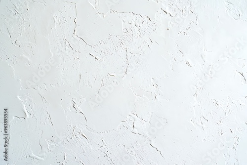 Textured White Wall with Subtle Patterns and Depth