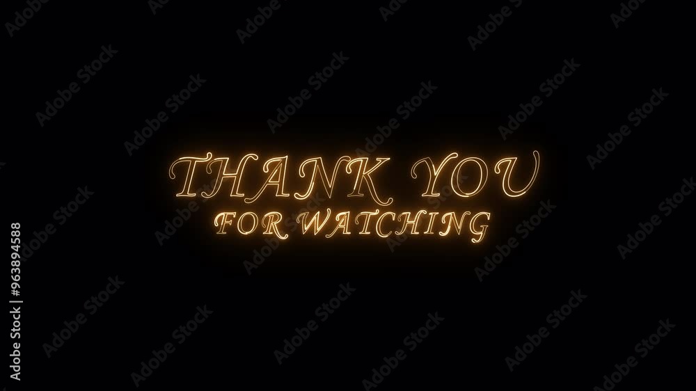 Thank you for watching yellow neon light text animation, Thank you for watching neon light animated on black background, Thank you for watching in neon style. Thank you for watching yellow neon light text animation, Thank you for watching neon light animated on black background, Thank you for watching in neon style.