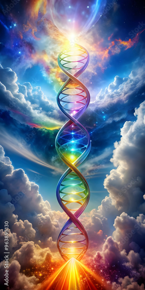 custom made wallpaper toronto digitalA mesmerizing display of human magical DNA