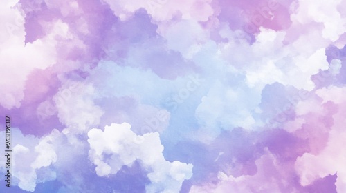 abstract background with purple clouds