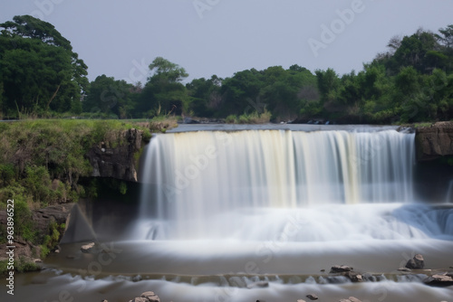 waterfall landscape view