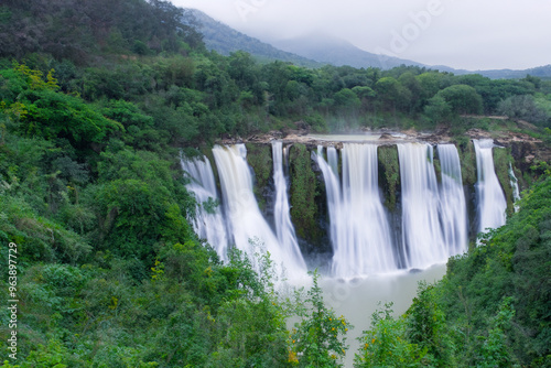 waterfall landscape view