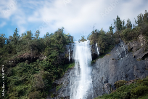 waterfall landscape view