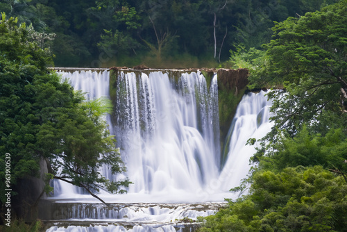 waterfall landscape view