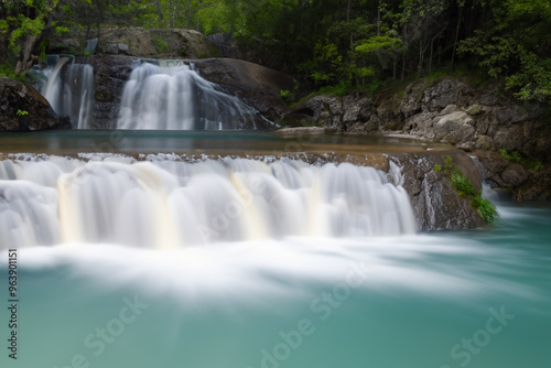 waterfall landscape view