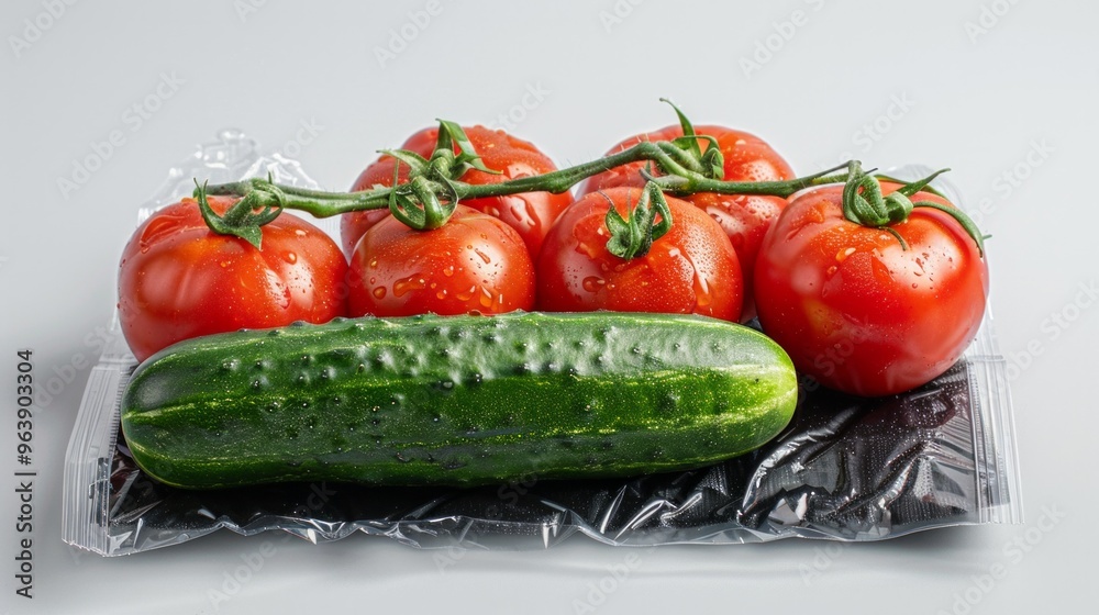 vegetables, cucumbers and tomatoes on tray for sale vegetables, cucumbers and tomatoes on tray for sale