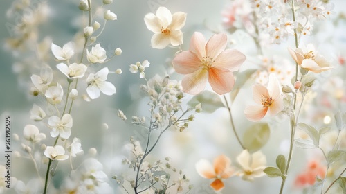 Enchanting Floral Bouquet in Soft Natural Light