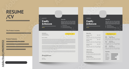 Clean, Modern and Professional CV/Resume Templates