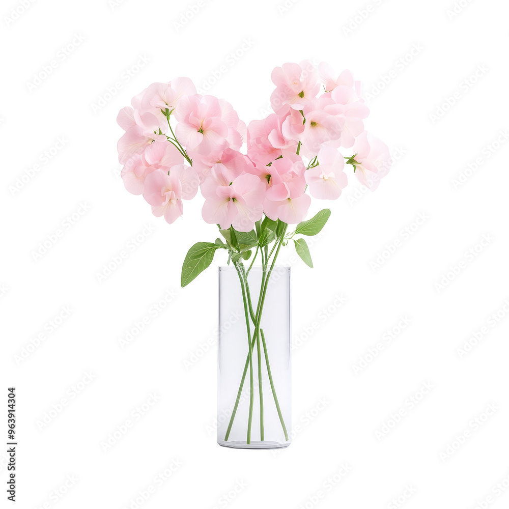 Pink Lisianthus Flowers in Vase Pink Lisianthus Flowers in Vase