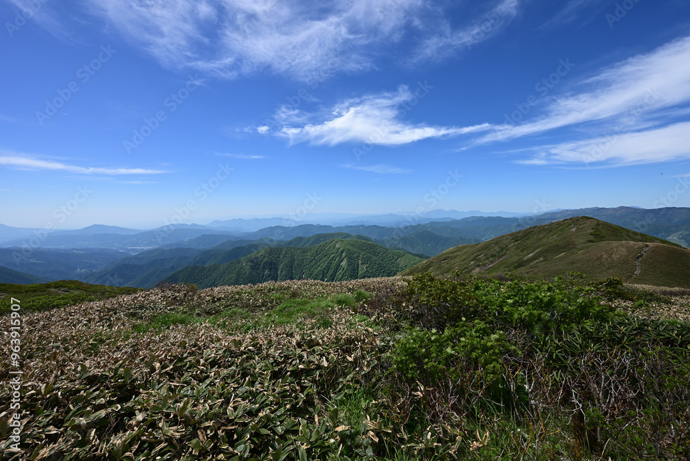 Mount. Tairappyou and Sennokura, Gunma, Japan Mount. Tairappyou and Sennokura, Gunma, Japan