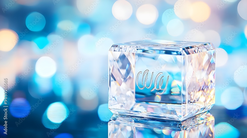 Crystal Cube with Crystal Cube with