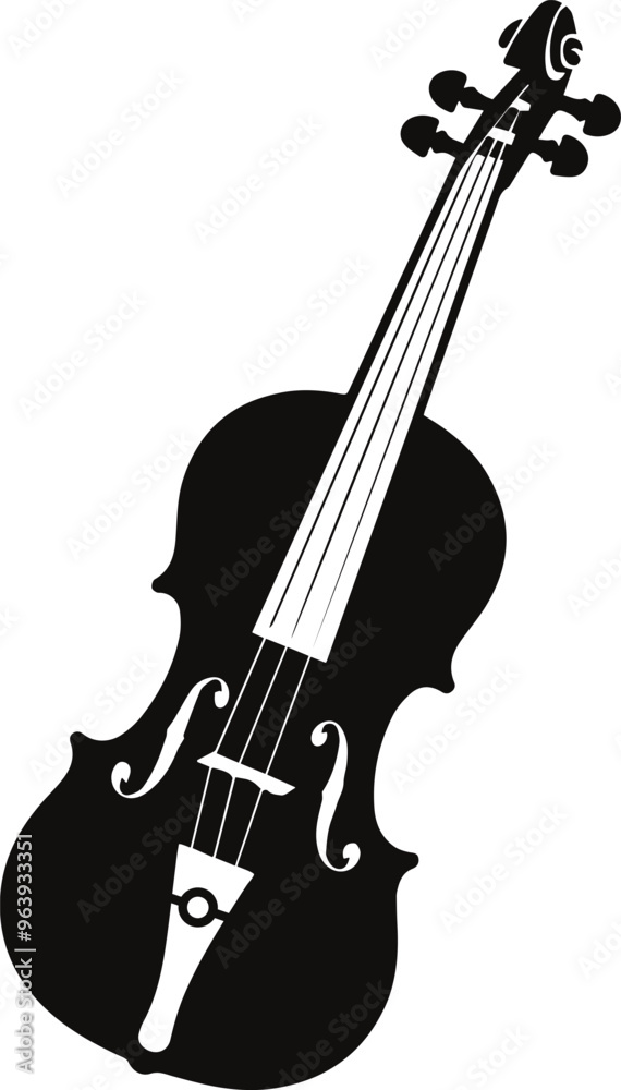 violin icon vector illustration art violin icon vector illustration art