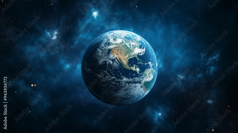 Obraz premium planet earth in space