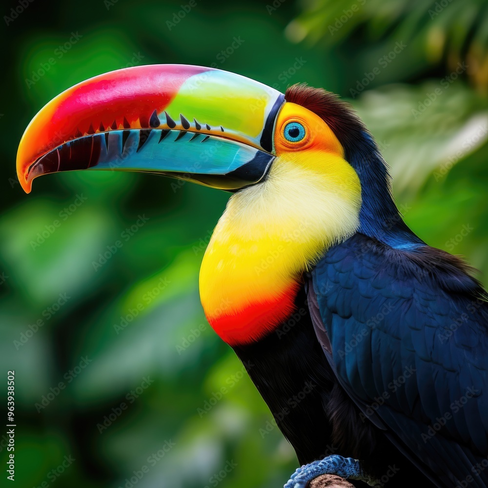 Fototapeta premium toucan on a branch