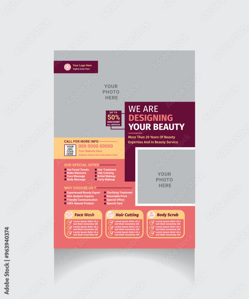 editable professional beauty flyer design
editable professional beauty flyer design